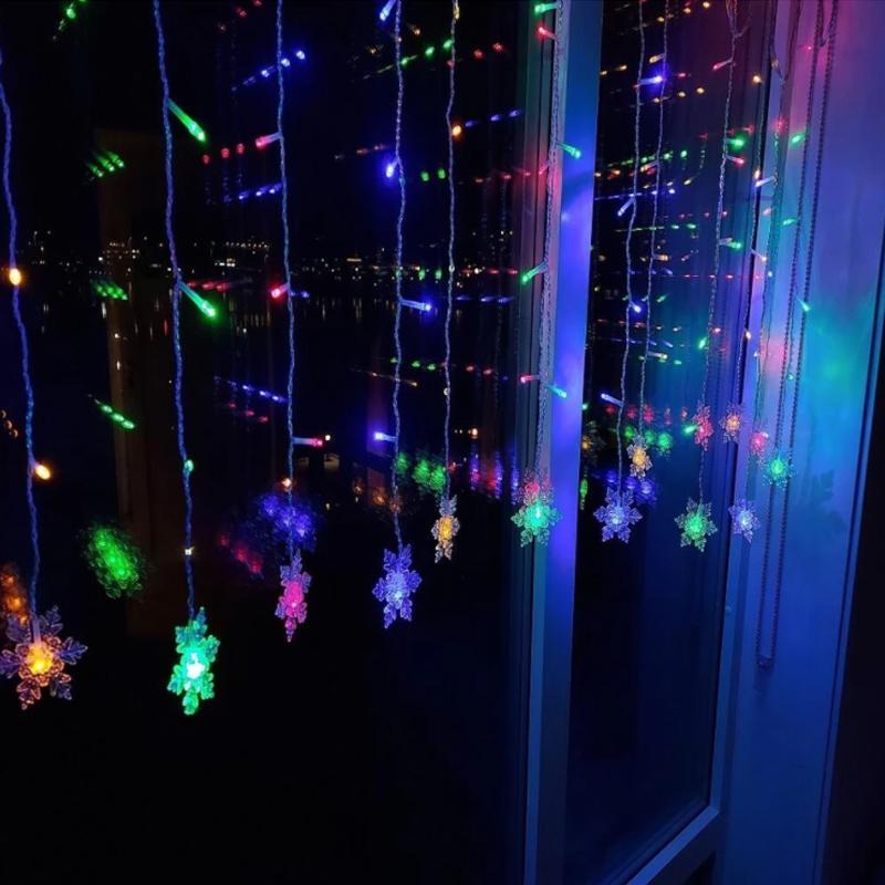 Lumières Décoratives LED De Flocon de Neige