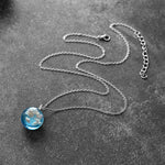 Collier Résine Nuages de Ciel