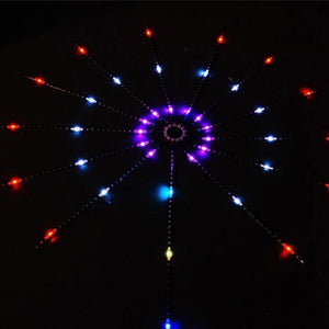 Lumières LED de feu d'artifice