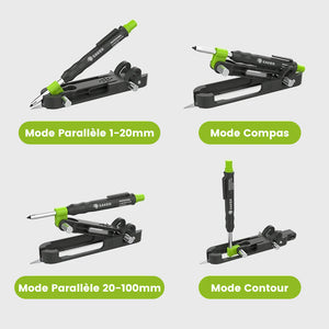 [PRÉVENTE] Saker Crayon de Construction Multifonctionnel