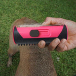 Brosse Rétractable à 3 Lames Avec Poils en Caoutchouc