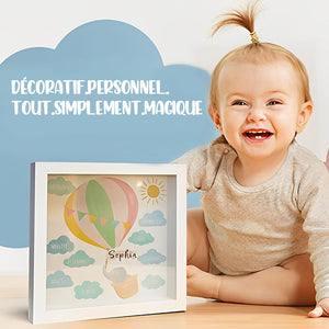 Banque d'épargne à cadre photo 3D pour enfants