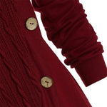 Robe-pull à Capuche Longue Élégante - ciaovie
