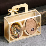 Modèle de maison en forme de noyer microscopique bricolage créatif