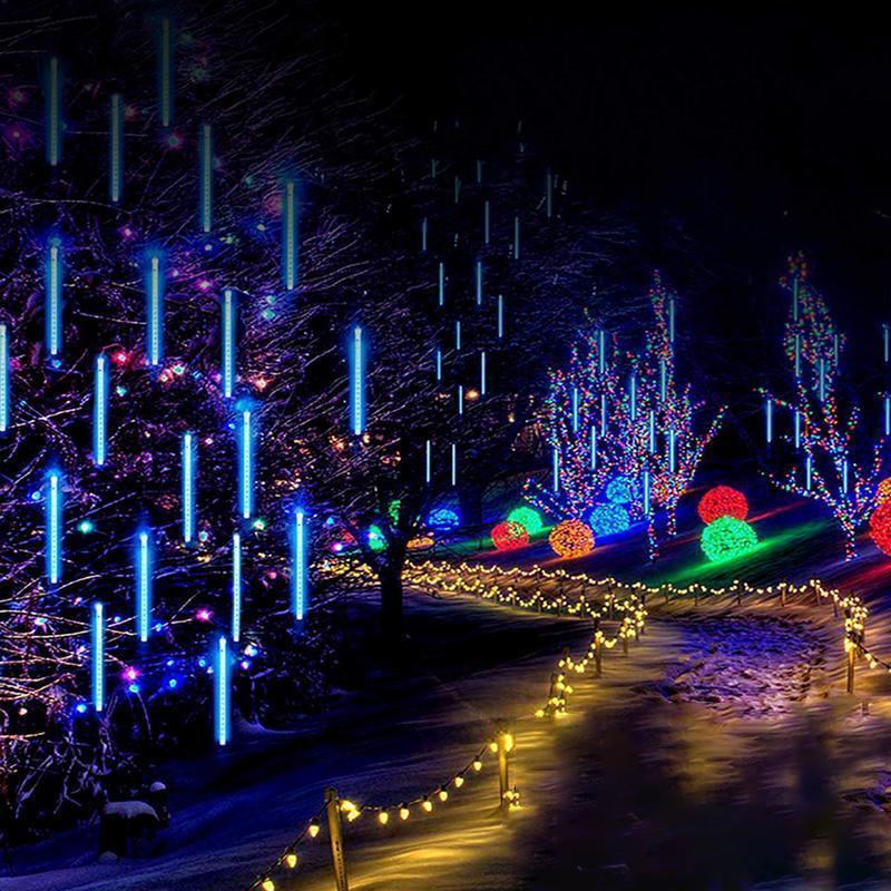 Lumières LED Chute de Neige (Kit de 8 PCS)