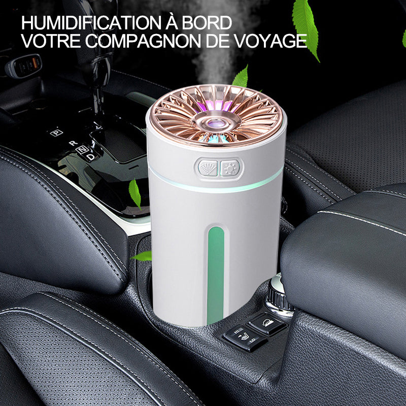 Humidificateur pour Voiture avec Lumière Colorée