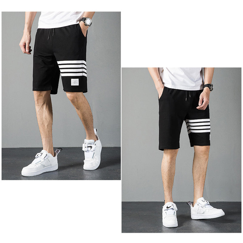 Short de Plage Simple en Coton pour Homme - ciaovie