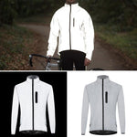 Veste de Cyclisme Haute Visibilité Totalement Réfléchissante