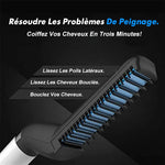Peigne lisseur cheveux et barbe pour homme - ciaovie