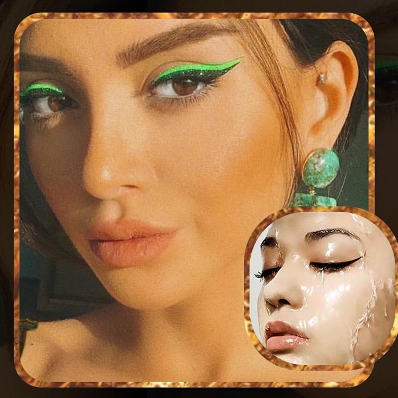 Eyeliner réutilisable et autocollants pour cils (4 paires)