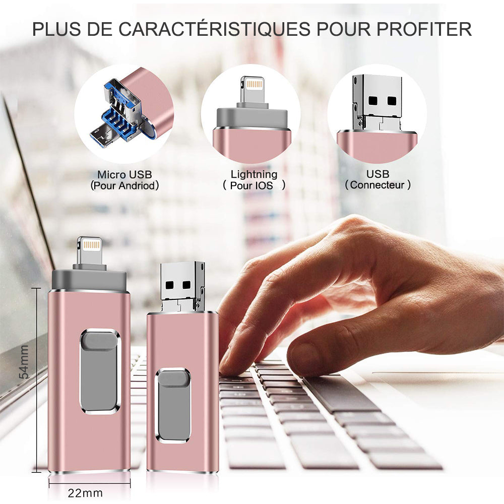 Ciaovie™ Mémoire USB de Smartphone - 4 en 1 - ciaovie