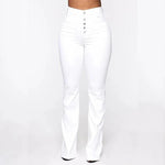 Ciaovie ™ Jean Délavé à Taille Haute pour Femmes - ciaovie