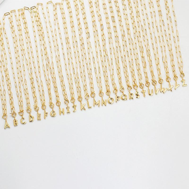 Collier Pendentif Lettre