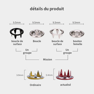 Kit D'accrochage Multifonctionnel En Métal
