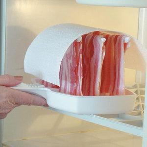Bac de Cuisson au Bacon pour Micro-Ondes