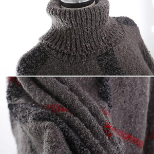 Ciaovie™ Pull châle à Carreaux - ciaovie