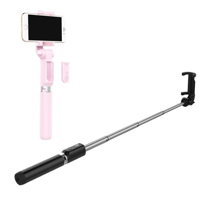3-en-1 Bluetooth Bâton à Selfie sans Fil