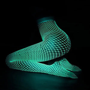 Bas résille lumineuse