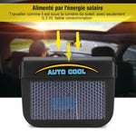 Ventilateur Solaire Pour Voiture - ciaovie