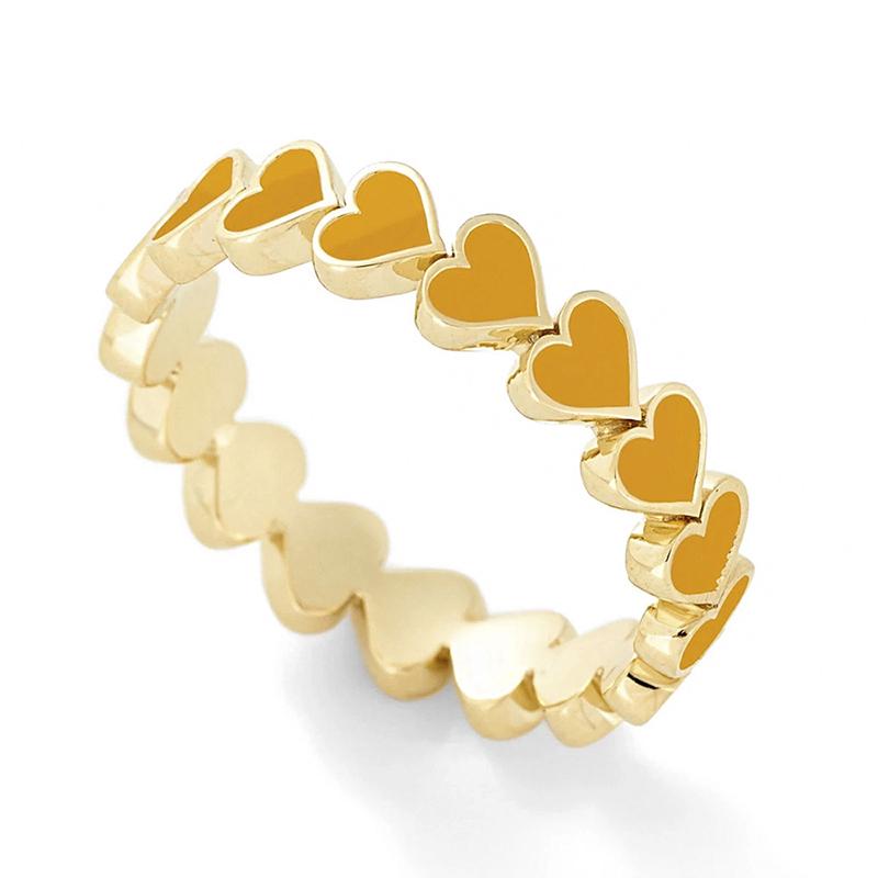 BAGUE EN FORME DE COEUR D'AMOUR