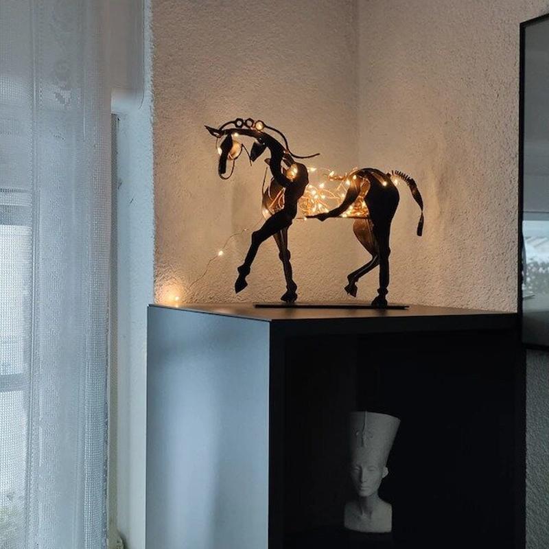 Sculpture Cheval "Adonis"