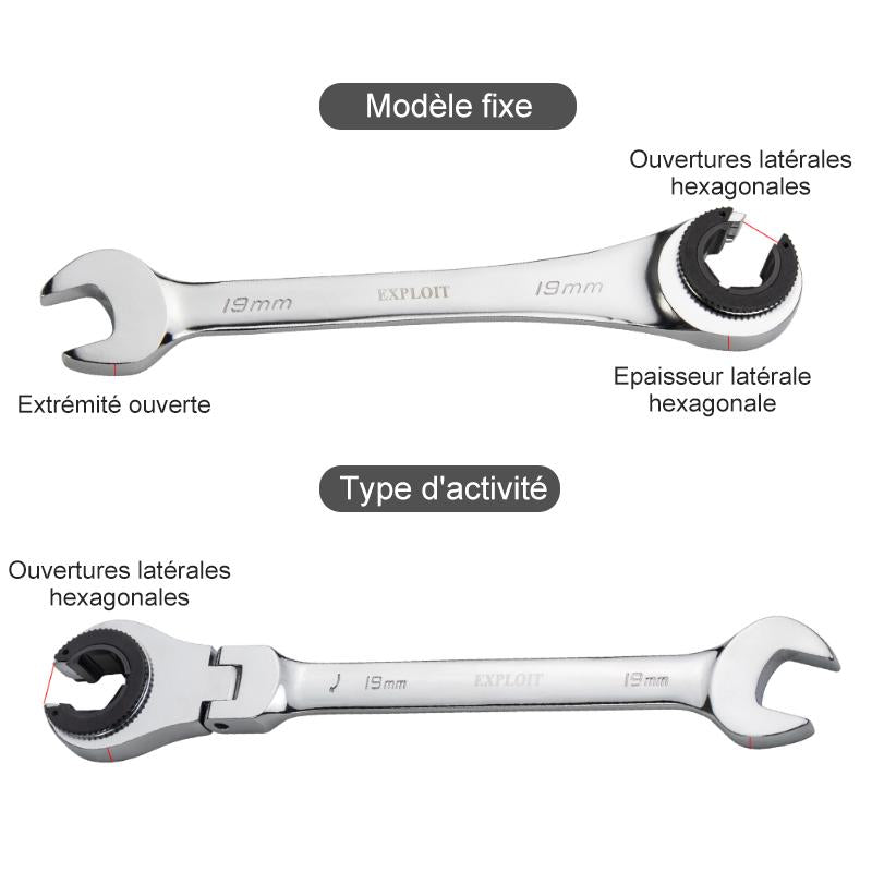 Clé à cliquet tubulaire - ciaovie