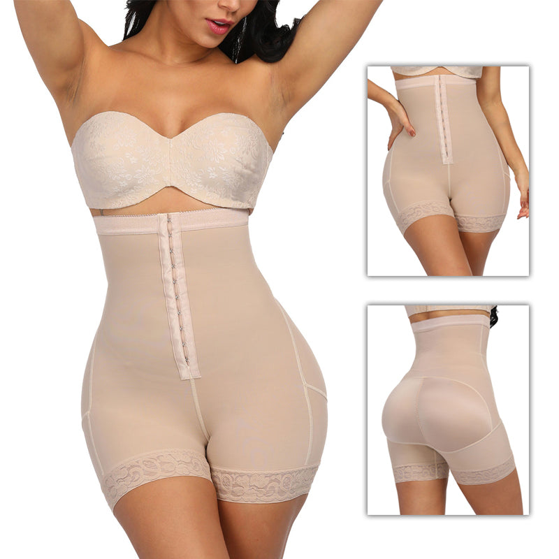 Pantalon Moulant Haute Taille avec Ceinture de Compression - ciaovie