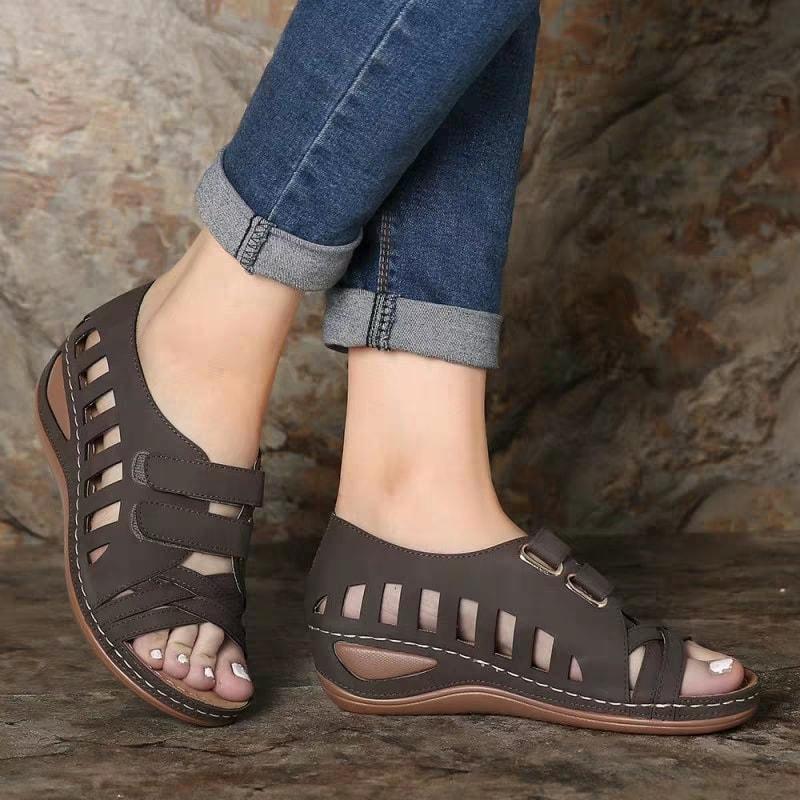 Sandales à Velcro pour Femme