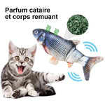 Jouet de Simulation de Poisson pour Chat Charge USB