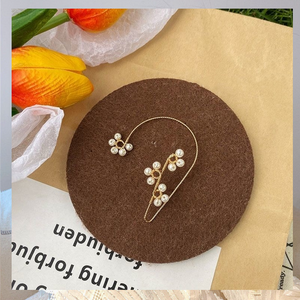 Boucles D'oreilles Perles Vintage