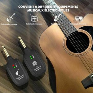 Système de Micro sans fil pour Guitare Électrique