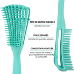 Peigne de Coiffure Pour les Cheveux Frisés