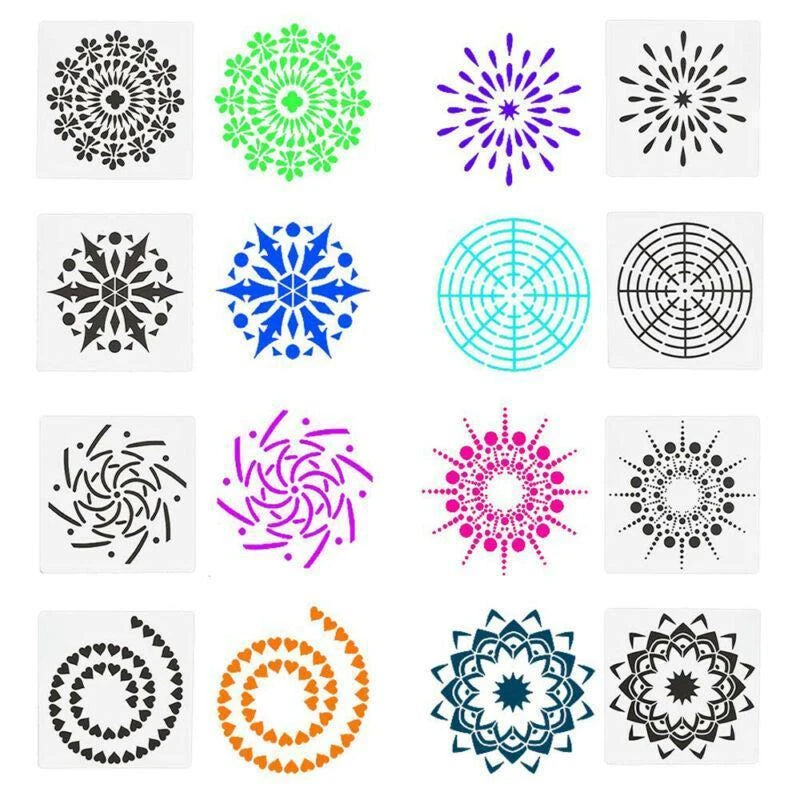 Ensemble D'outils Peinture pour Mandala (20 pièces) - ciaovie