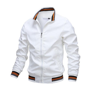 Veste Décontractée Pour Hommes De Couleur Unie