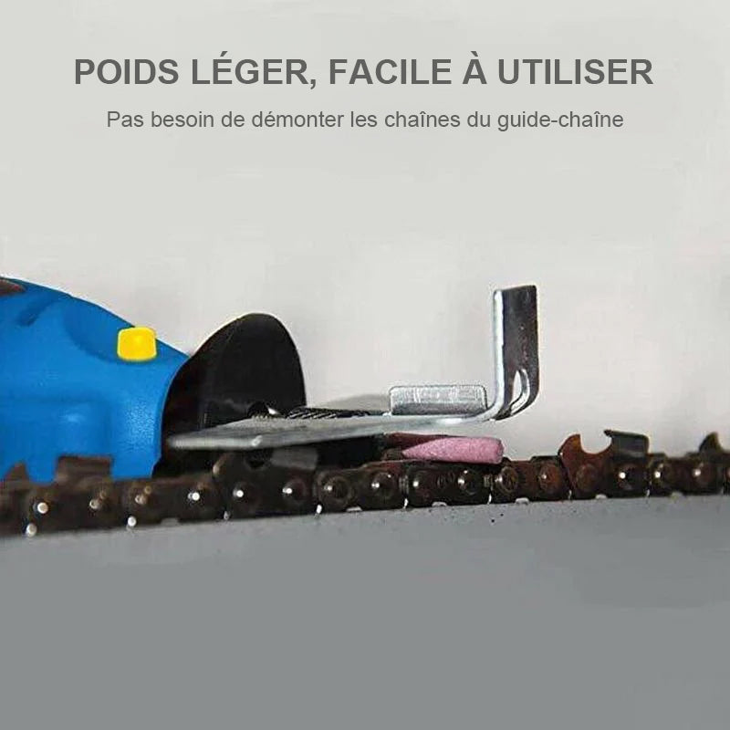 Accessoires pour outils de meulage de tronçonneuse