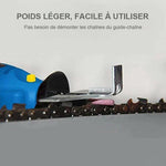 Accessoires pour outils de meulage de tronçonneuse