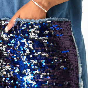 Ciaovie™ Femmes Veste en Jean sans Manches Denim Vintage - ciaovie
