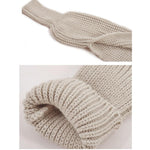 Écharpe tricotée au crochet avec manches - ciaovie
