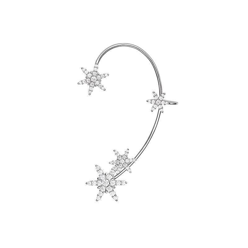 Boucles D'oreilles Flocon De Neige