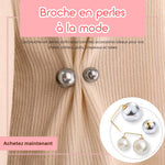 Broche en Perles à la Mode, 3 paires