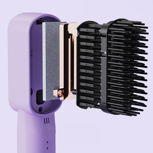 Mini peigne lisseur portatif sans fil