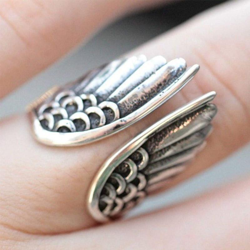 Bague en Argent Aile d'Ange