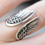 Bague en Argent Aile d'Ange