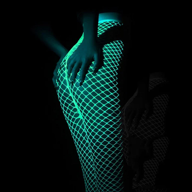 Bas résille lumineuse