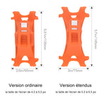 Support de Téléphone de Vélo Universel en Silicone Antidérapant Réglable - ciaovie