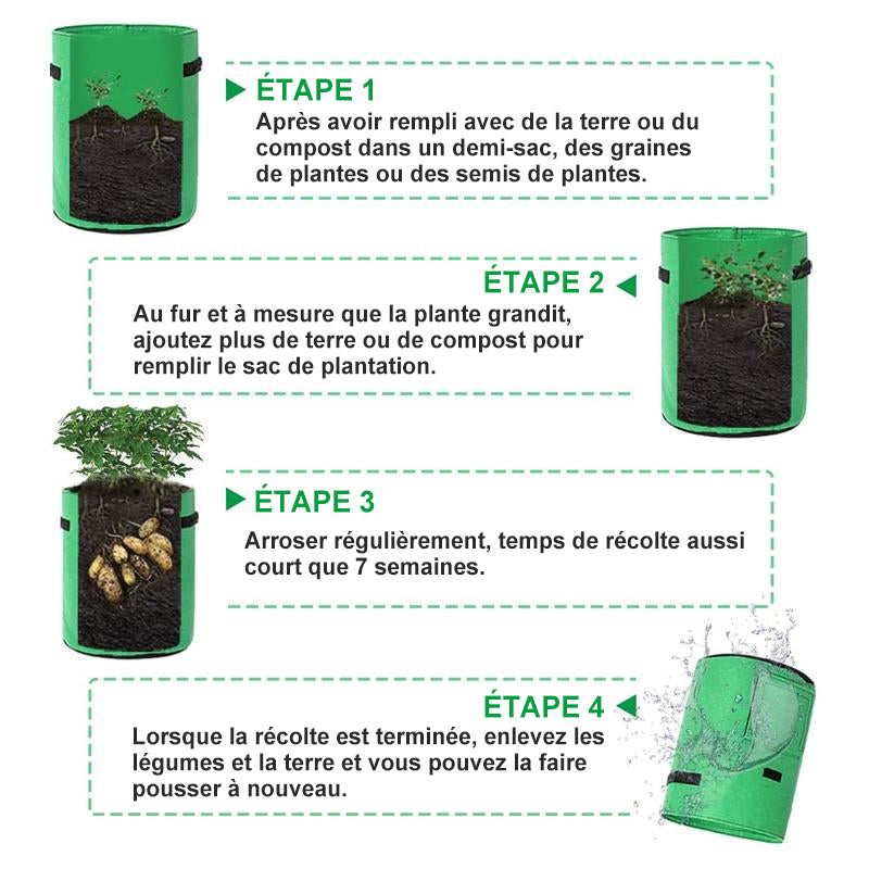 Sac de Plantation pour Légumes