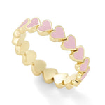 BAGUE EN FORME DE COEUR D'AMOUR