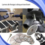 Kit de Lames de Forage à Disque avec Mandrin