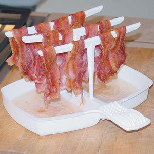 Bac de Cuisson au Bacon pour Micro-Ondes
