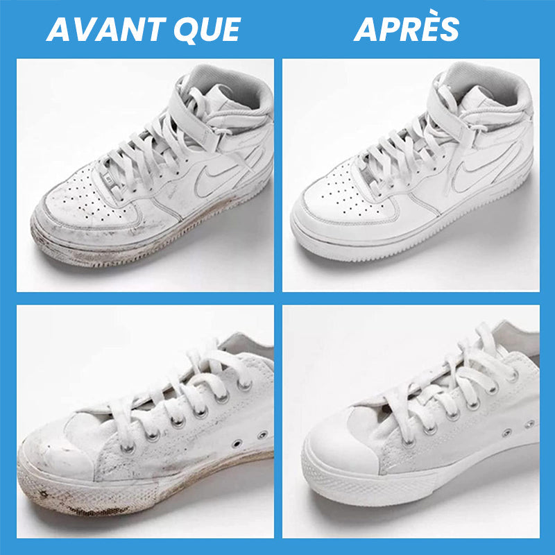 Chaussures Blanchissant Gel Nettoyant